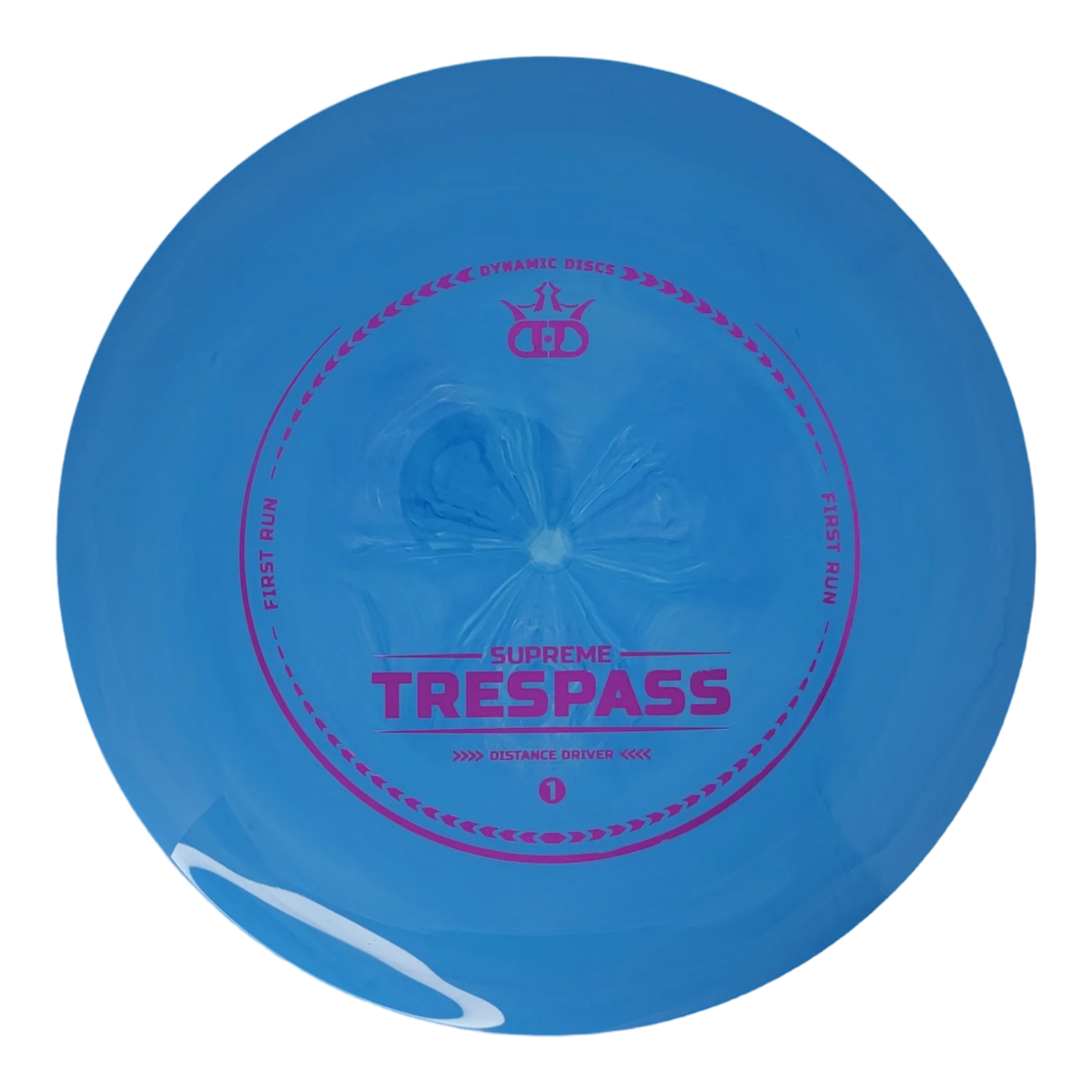 Dynamic Discs Supreme Trespass First Run