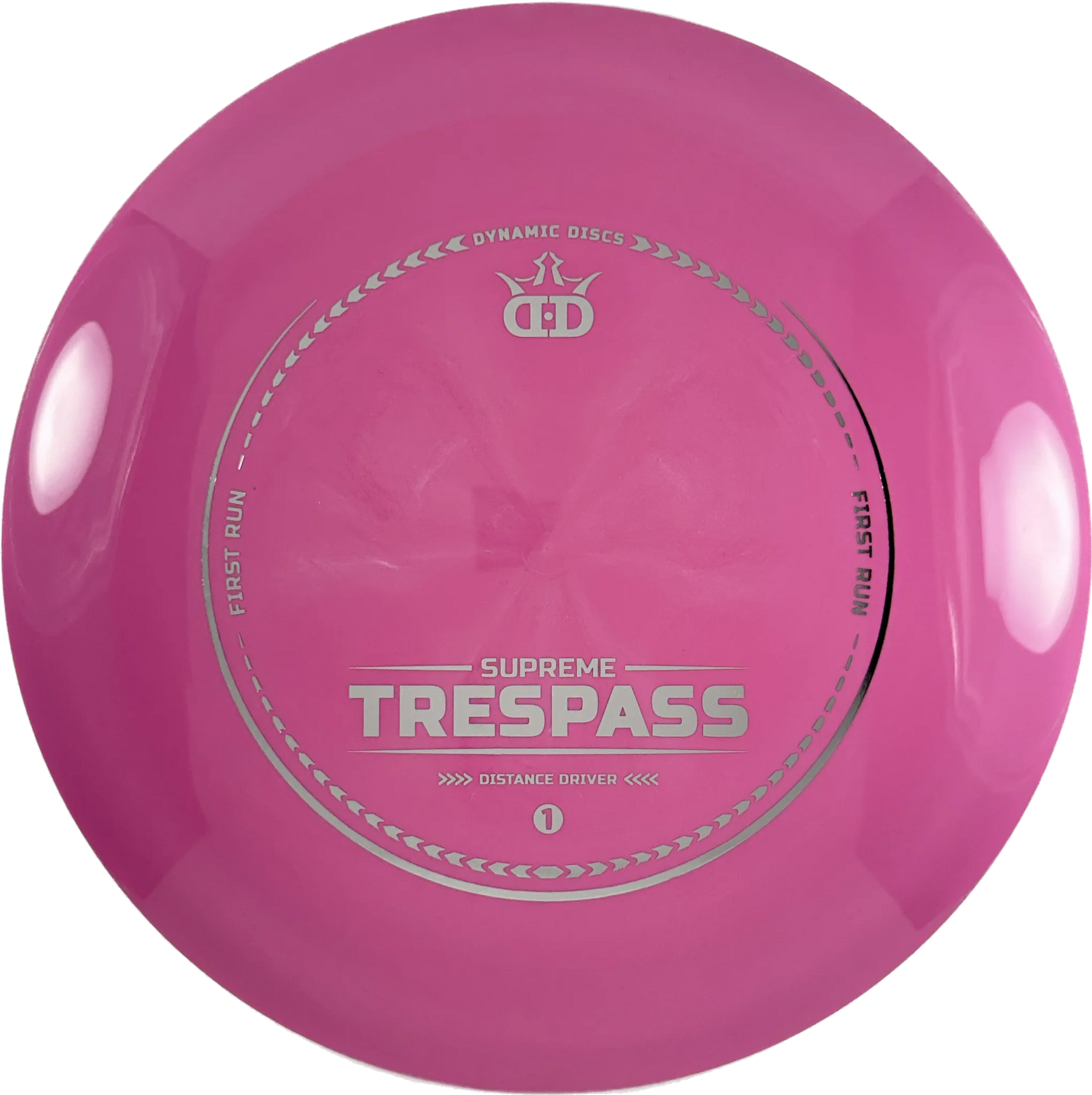 Dynamic Discs Supreme Trespass First Run