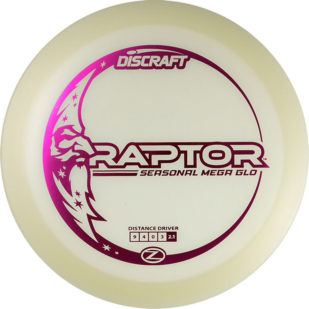 Discraft Seasonal MEGA GLO Raptor
