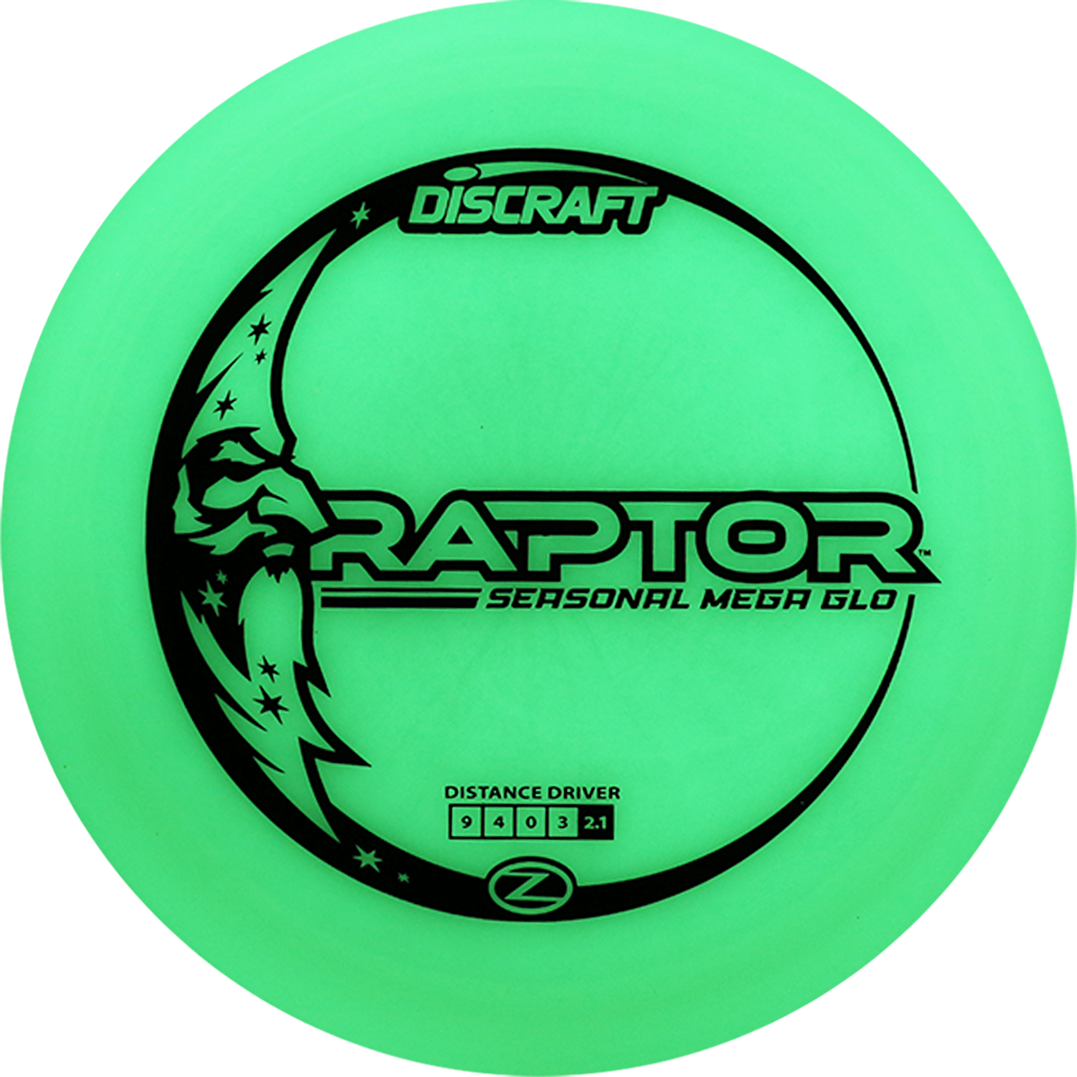 Discraft Seasonal MEGA GLO Raptor