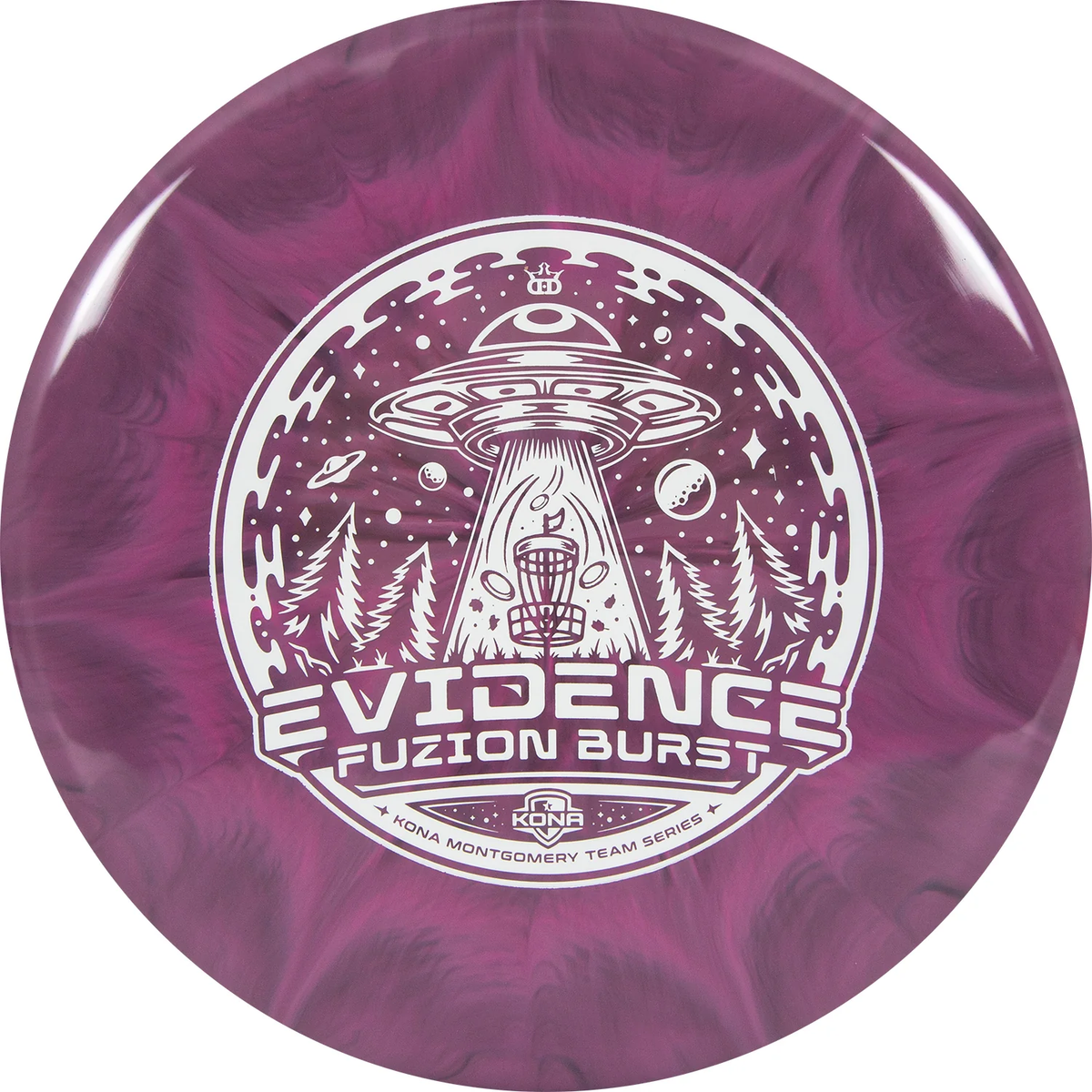 Dynamic Discs Fuzion Burst Evidence Kona Montgomery Team Series