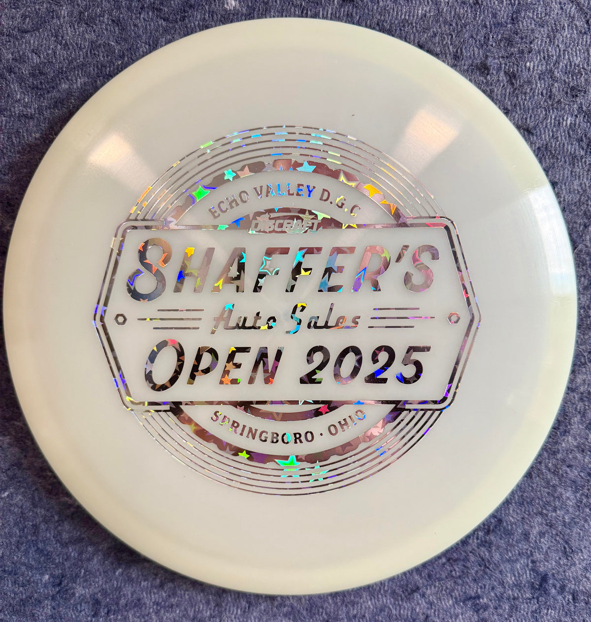 Discraft UV Glo Z Archer - 2025 Shaffer's Auto Sales Open
