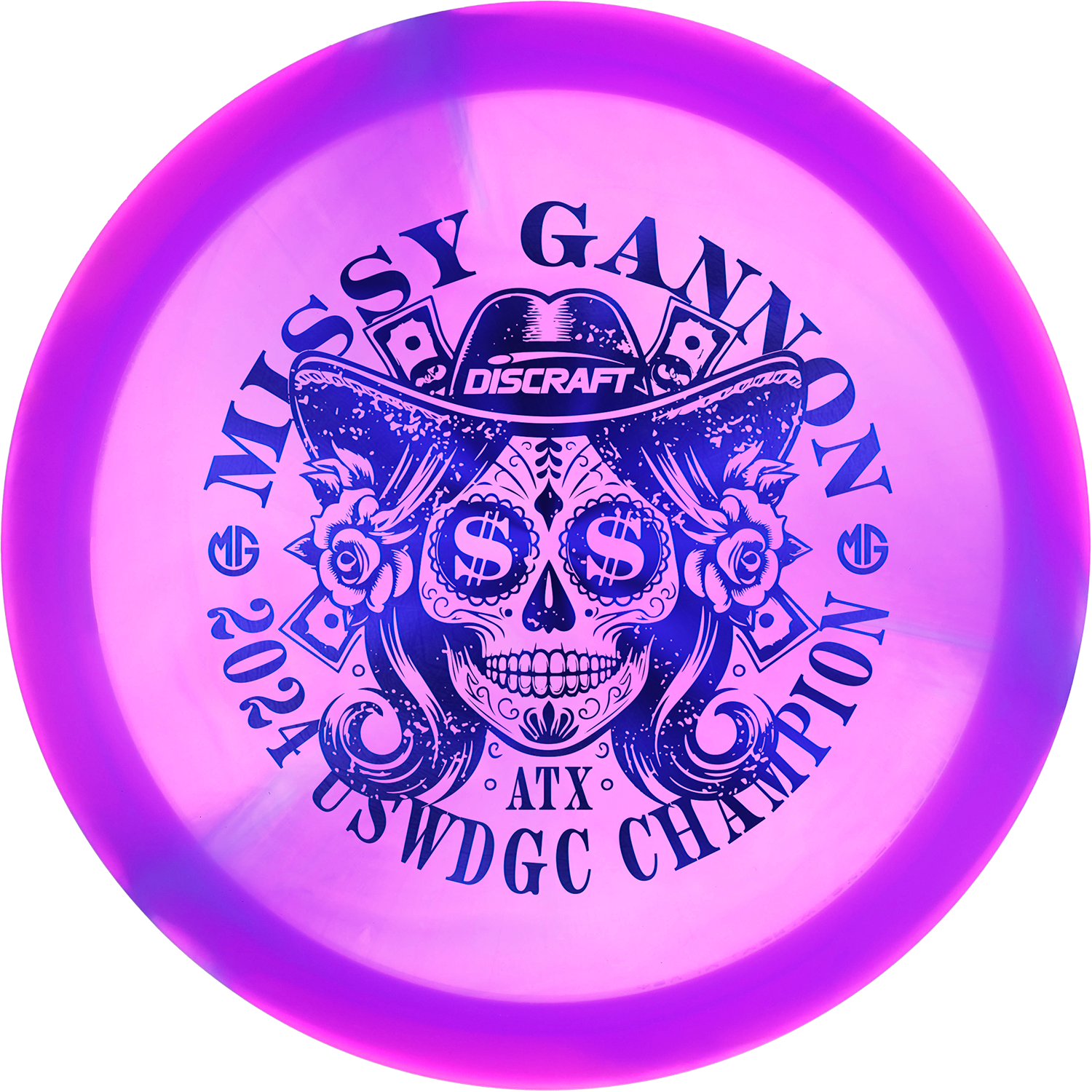 Discraft Z Swirl Undertaker 2024 USWDGC Missy Gannon Commemorative Disc