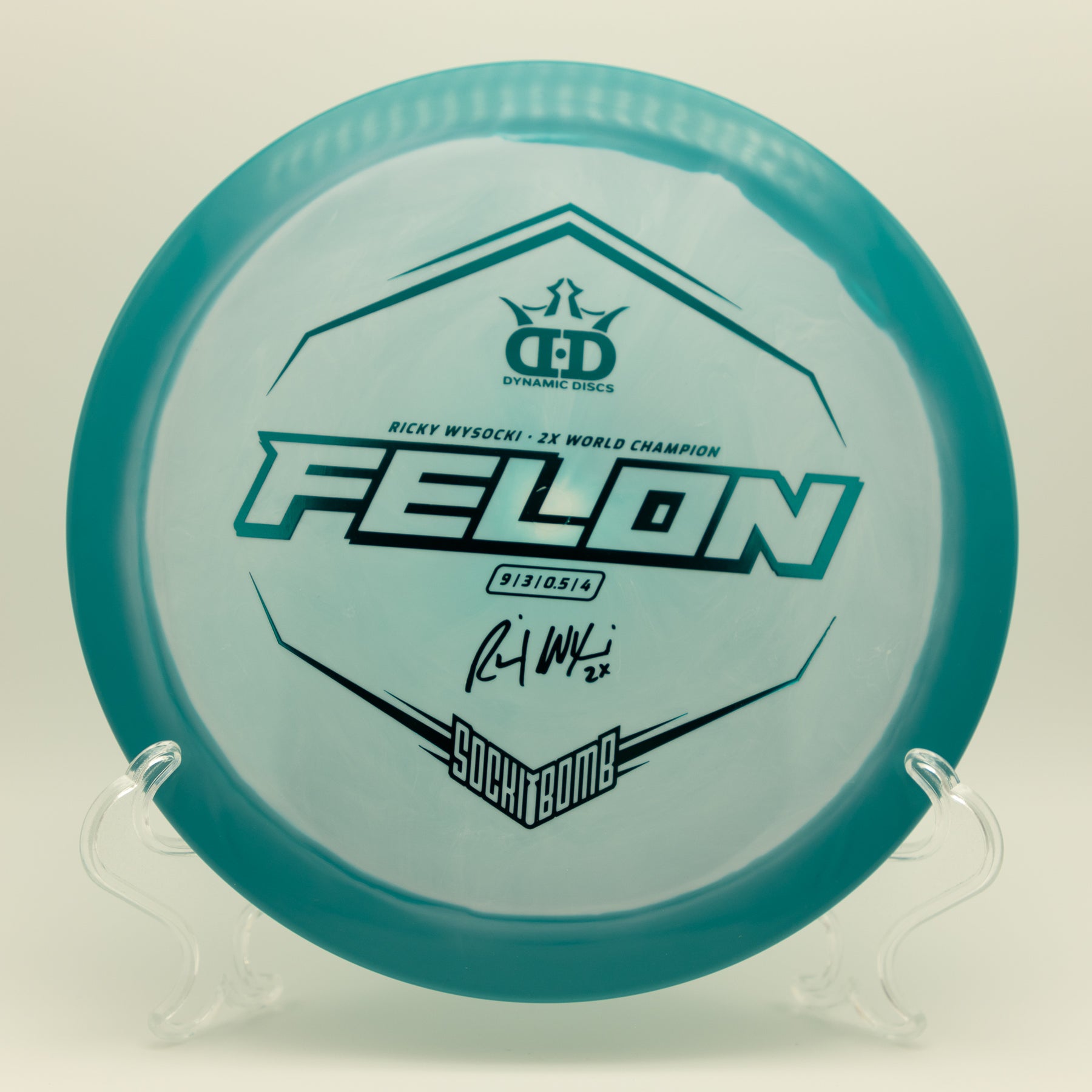 Dynamic Discs Fuzion Orbit Felon Ricky Wysocki