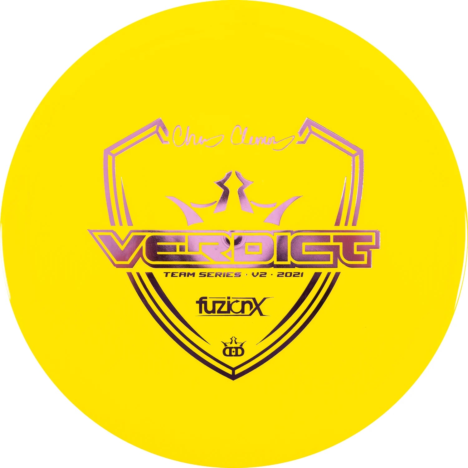 Dynamic Discs Fuzion-X Verdict Chris Clemons Team Series